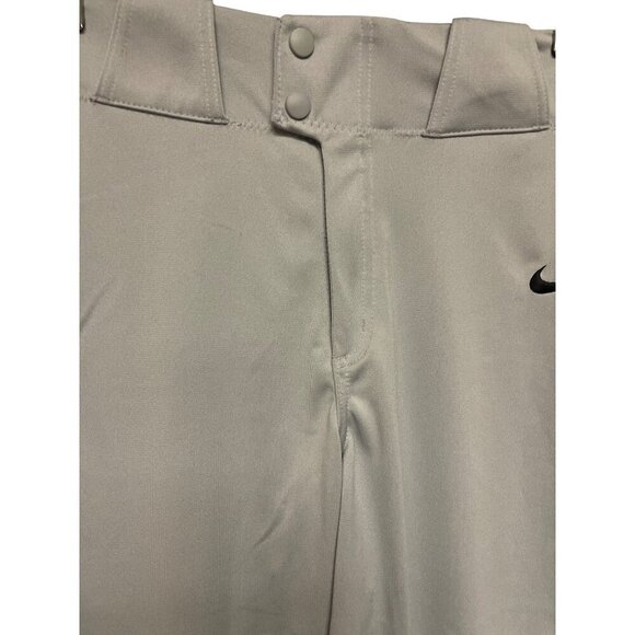 NEW! Nike Men's Stock Vaport Select2 High Baseball Pants Wolf Grey Size Medium - Picture 3 of 10